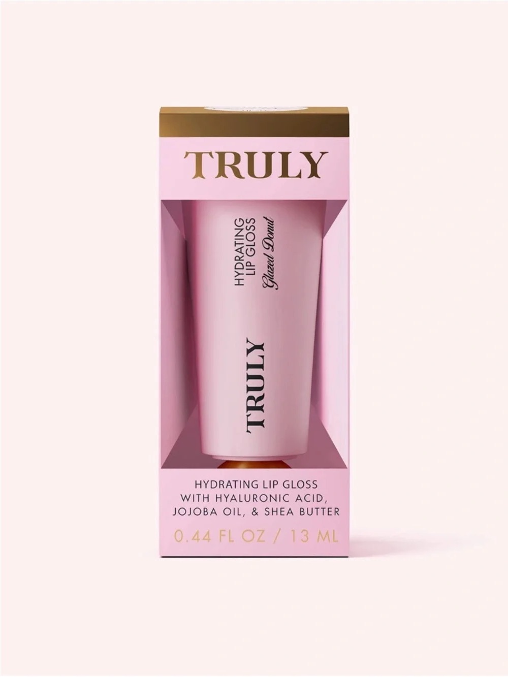 TRULY Glazed Donut Hydrating Lip Gloss~Sheer Mauve New!